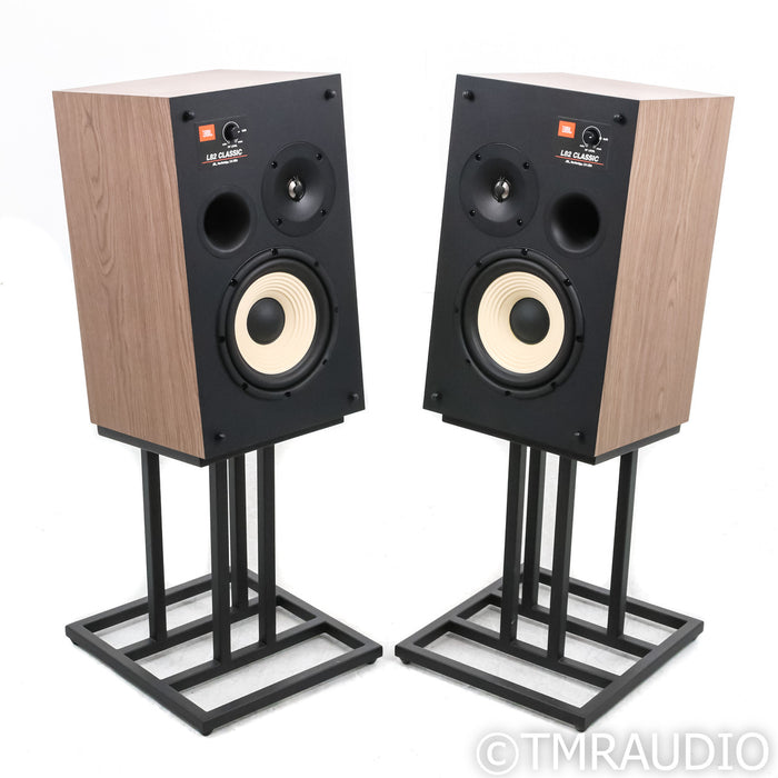 JBL L82 Classic Bookshelf Speakers; Walnut Pair w/ Stands