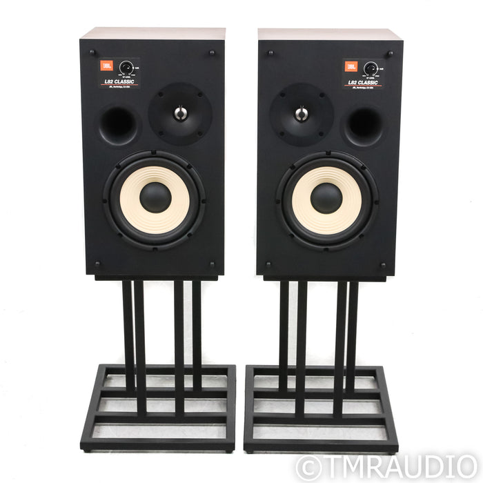 JBL L82 Classic Bookshelf Speakers; Walnut Pair w/ Stands