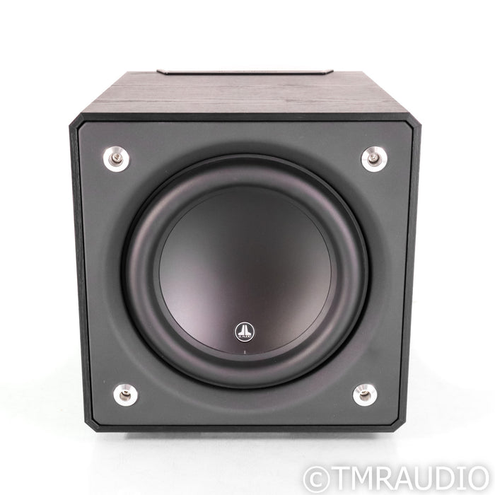 JL Audio E110 10" Powered Subwoofer; Satin Black