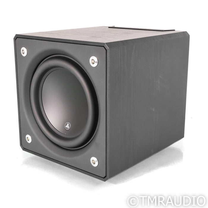 JL Audio E110 10" Powered Subwoofer; Satin Black