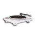 Marantz TT-15 Belt-Drive Turntable; White w/ Clearaudio Virtuoso Ebony Wood MM