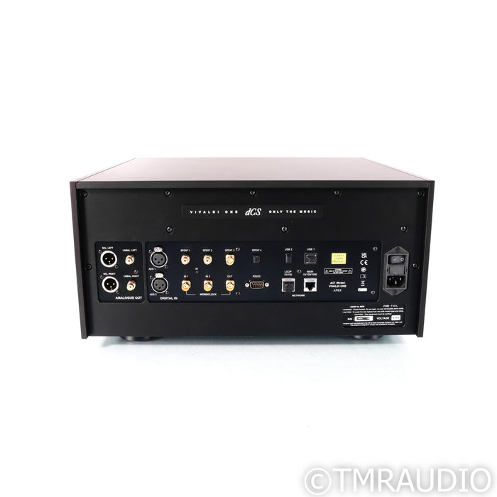 dCS Vivaldi One APEX Streaming CD & SACD Player; DAC