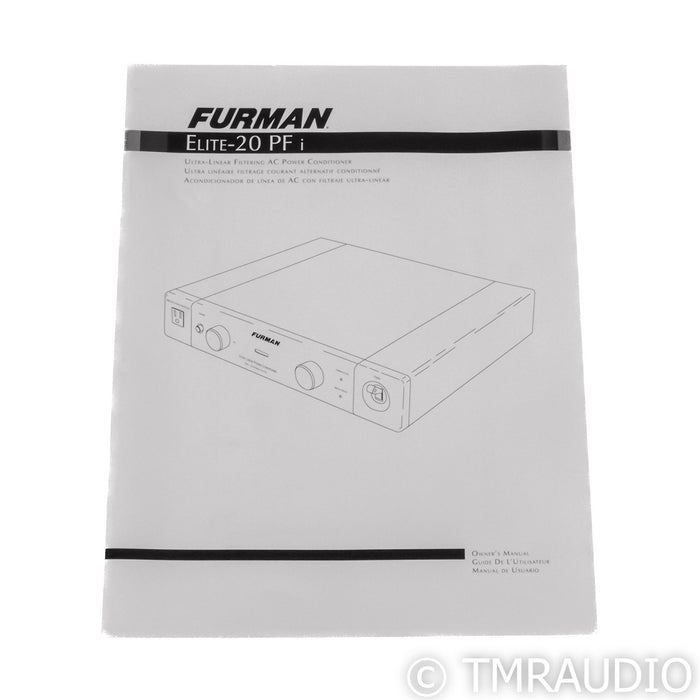 Furman Elite-20 PF i AC Power Line Conditioner