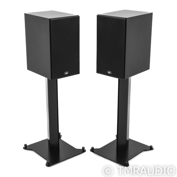 PSB Speakers Synchrony B600 Bookshelf Speakers; Gloss Black Pair w/ Stands