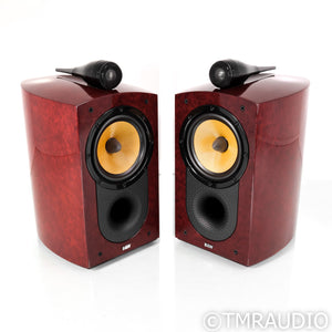 Bowers & Wilkins Signature 805 Bookshelf Speakers; Red Cherry Pair