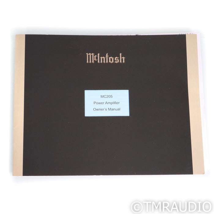 McIntosh MC205 5 Channel Power Amplifier