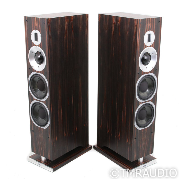 ProAc K8 Floorstanding Speakers; Pair w/ Upgraded Ebony Finish