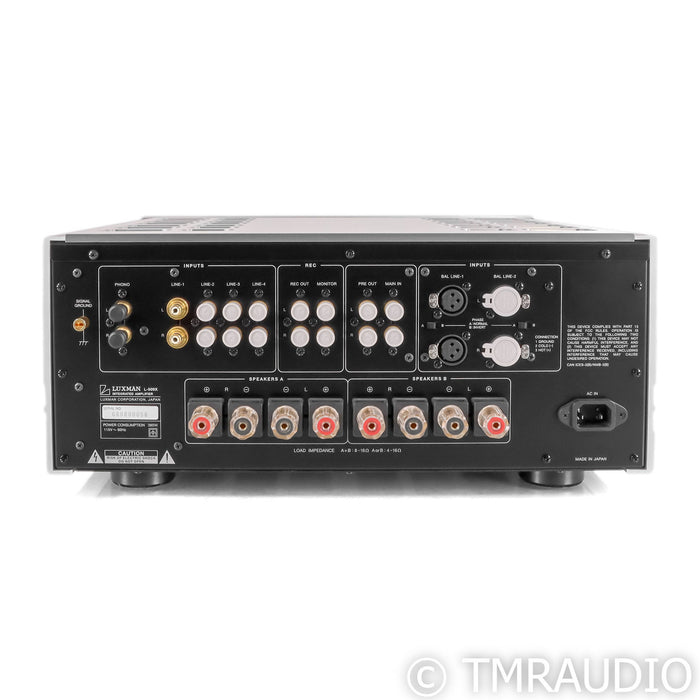 Luxman L-509X Stereo Integrated Amplifier; MM & MC Phono
