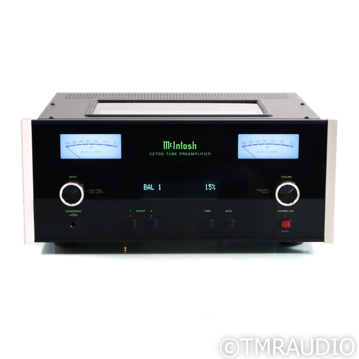 McIntosh C2700 Stereo Tube Preamplifier; MM & MC Phono