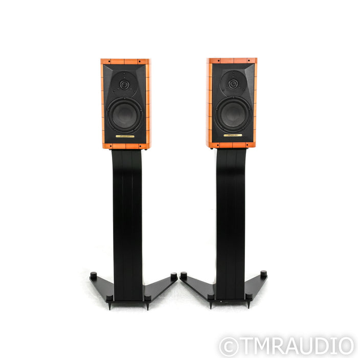 Sonus Faber Faber Cremona Auditor M Bookshelf Speakers; Maple Pair w/ Stands