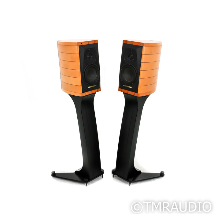 Sonus Faber Faber Cremona Auditor M Bookshelf Speakers; Maple Pair w/ Stands