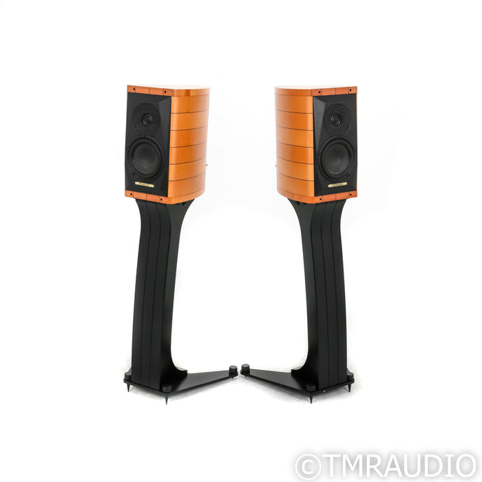 Sonus Faber Faber Cremona Auditor M Bookshelf Speakers; Maple Pair w/ Stands