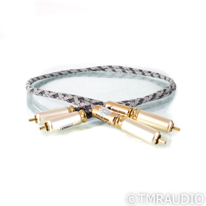 XLO Electric Signature 3-1 RCA Cables; 1m Pair Interconnects