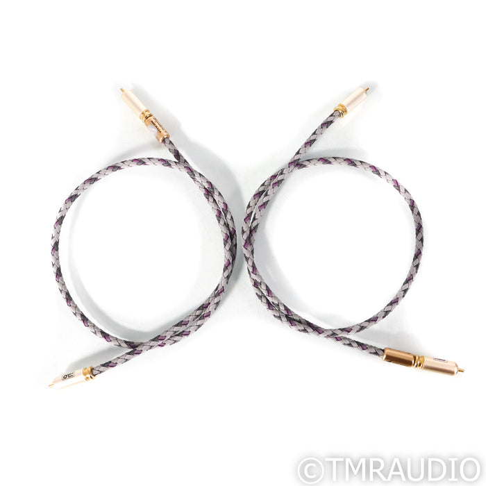 XLO Electric Signature 3-1 RCA Cables; 1m Pair Interconnects