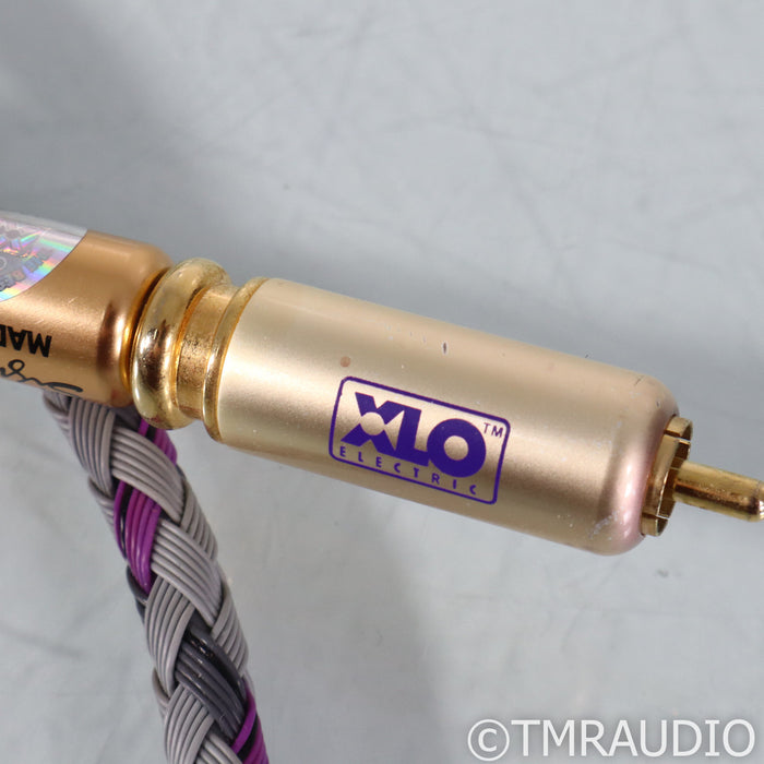 XLO Electric Signature 3-1 RCA Cables; 1m Pair Interconnects