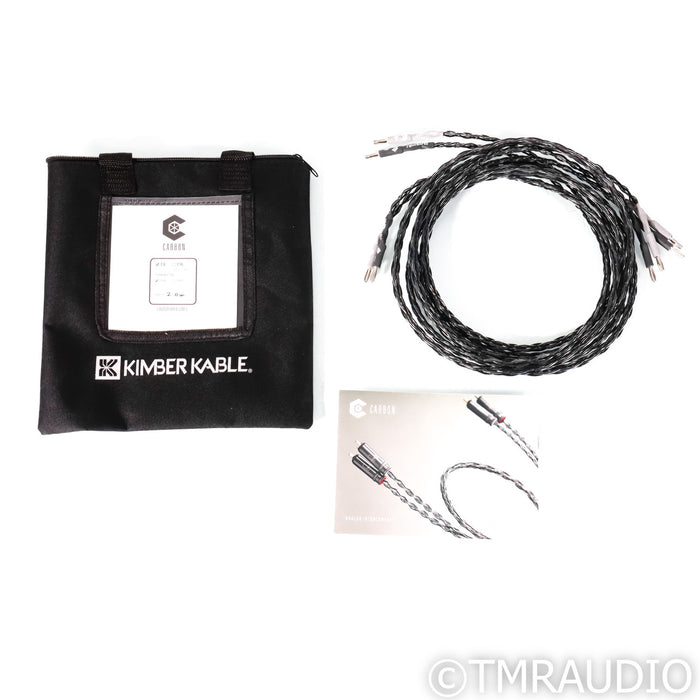 Kimber Kable Carbon 8 Speaker Cables; 2m Pair