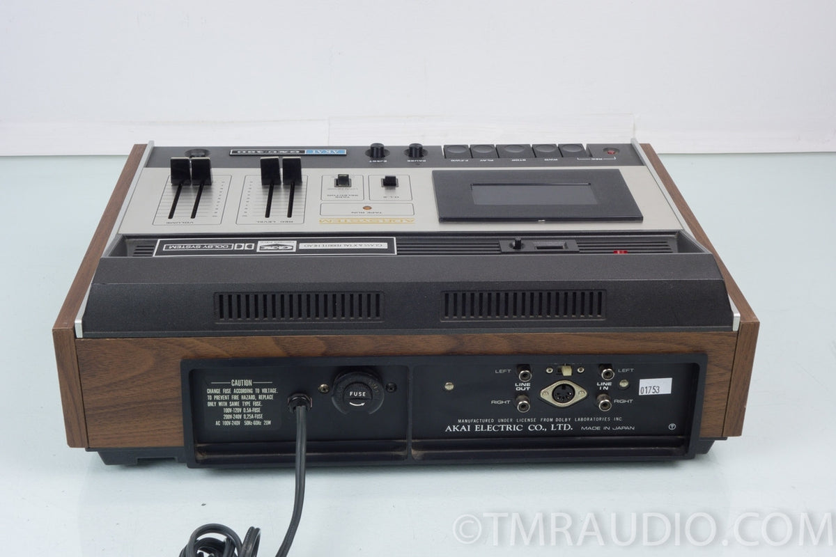 Akai GXC-46D Vintage Stereo Cassette Deck / Tape Recorder — The