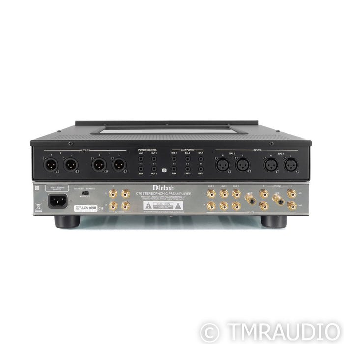 McIntosh C70 70th Anniversary Stereo Tube Preamplifier; MM & MC Phono