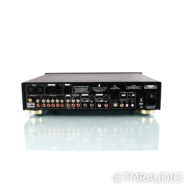 Parasound Halo P6 Stereo Preamplifier; MM & MC Phono