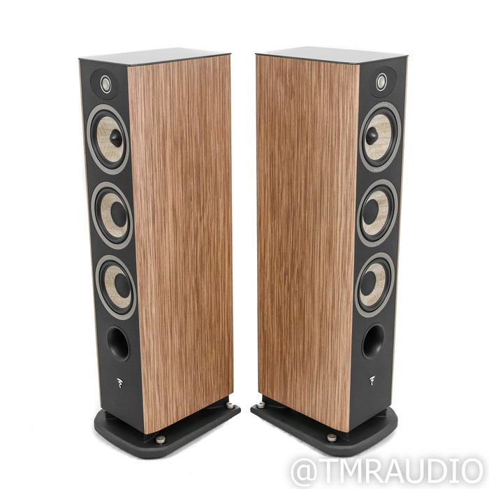 Focal Aria Evo X No. 2 Floorstanding Speakers; Prime Walnut Pair (Open Box)