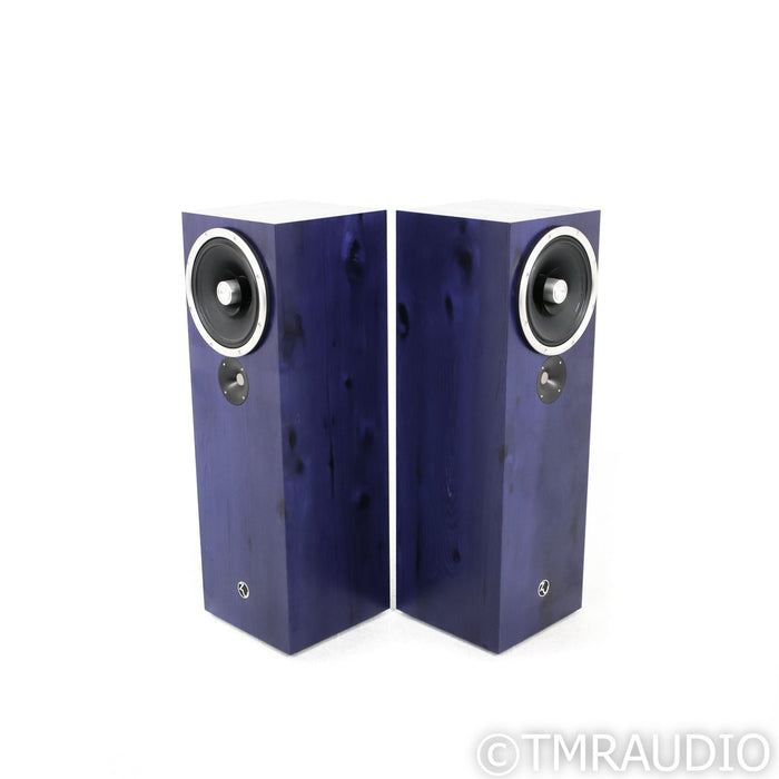 Zu DW 6 Superfly Floorstanding Speakers; Dirty Weekend; Electric Blue Pair