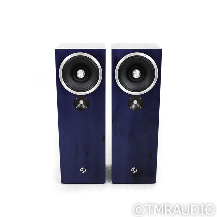 Zu DW 6 Superfly Floorstanding Speakers; Dirty Weekend; Electric Blue Pair