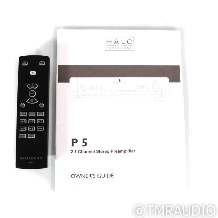 Parasound Halo P 5 Stereo Preamplifier; MM & MC Phono