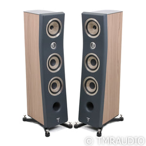 Focal Kanta No. 2 Floorstanding Speakers; Walnut & Grey Pair (No Grills; Used)