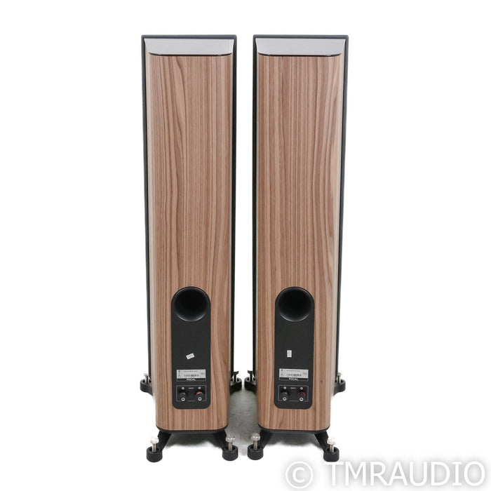 Focal Kanta No. 2 Floorstanding Speakers; Walnut & Grey Pair (No Grills; Used)