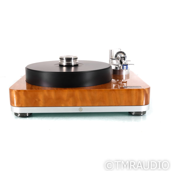 Pure Fidelity Harmony Mk2 Turntable; Quilted Maple; PF-309 Mk4 9"; Umami Blue MC
