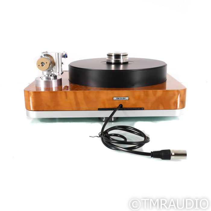 Pure Fidelity Harmony Mk2 Turntable; Quilted Maple; PF-309 Mk4 9"; Umami Blue MC