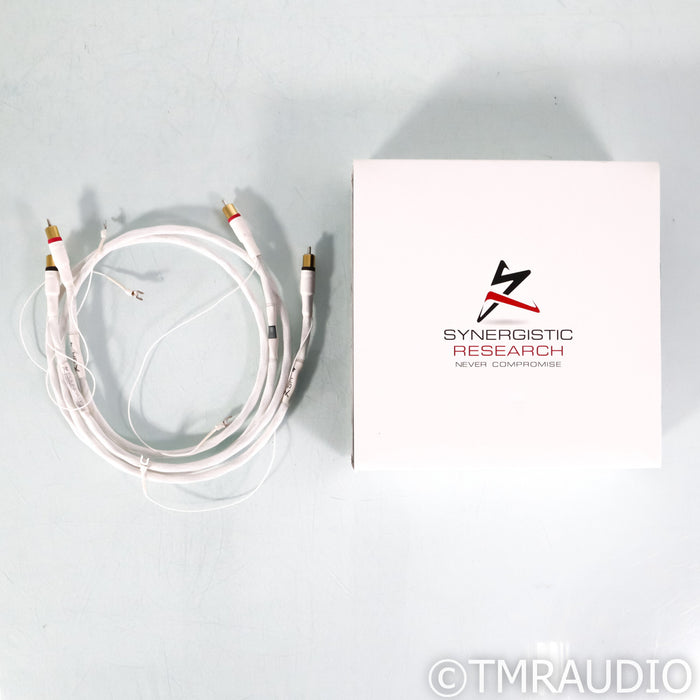 Synergistic Research Foundation Phono Cables; 1.25m Pair Interconnects