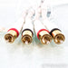 Synergistic Research Foundation Phono Cables; 1.25m Pair Interconnects