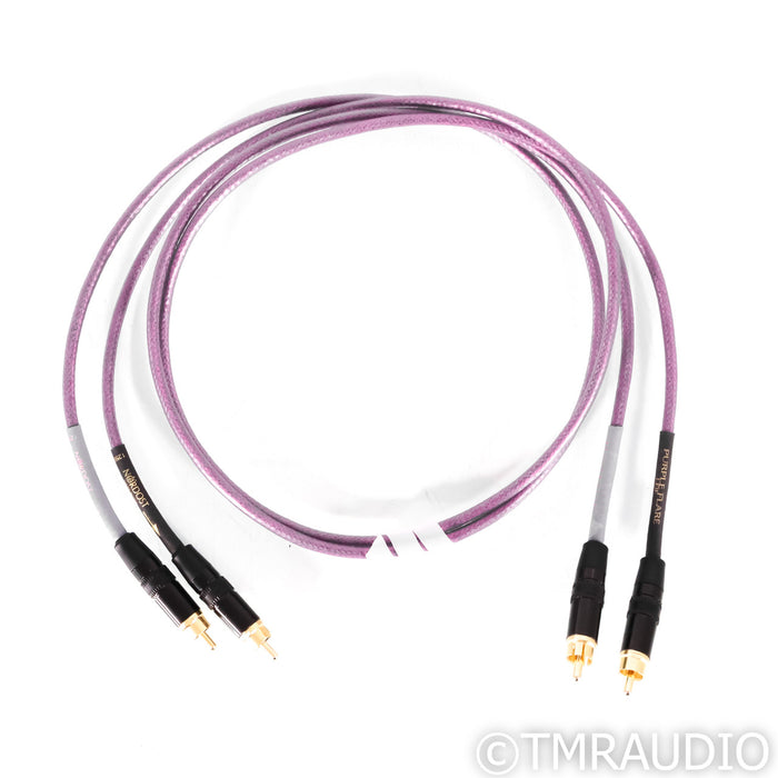 Nordost Purple Flare RCA Cables; 1m Interconnects