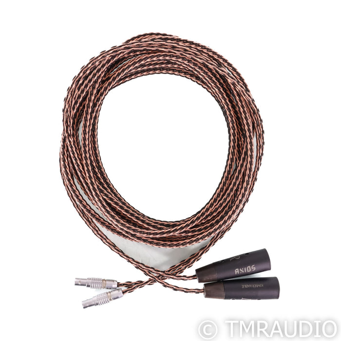 Kimber Kable Axios-CU Headphone Cable; 5m Dual 3-Pin XLR; For Focal Utopia