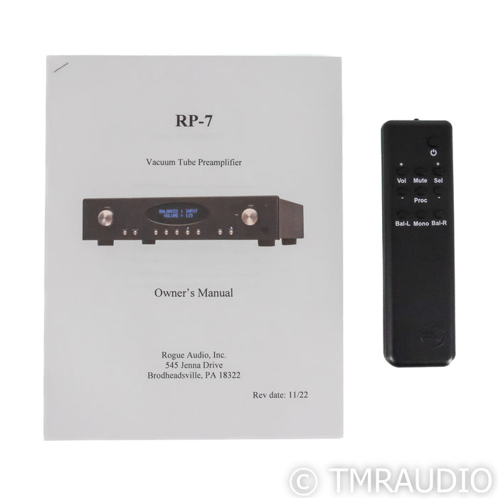 Rogue Audio RP-7 Stereo Tube Preamplifier