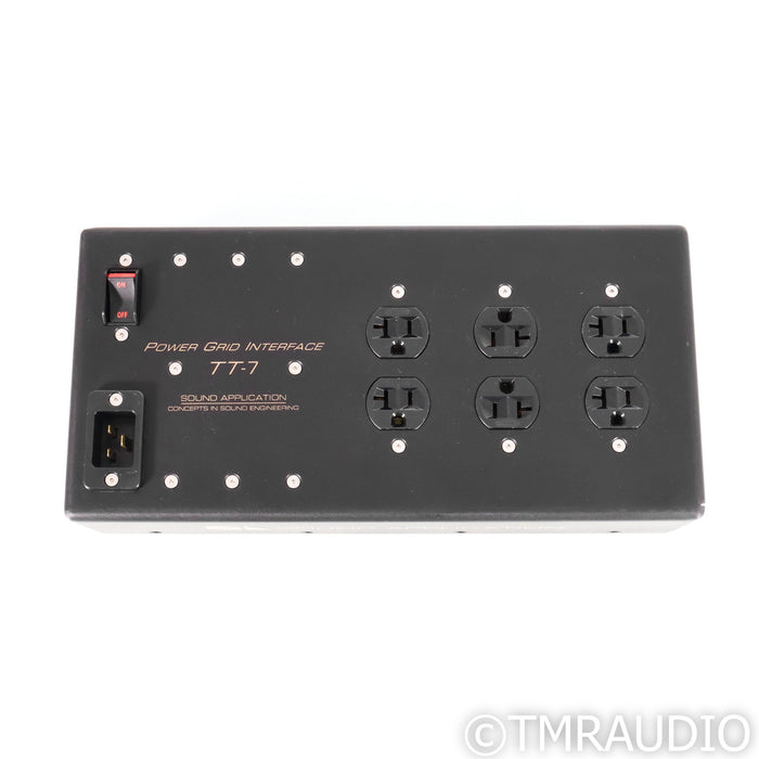 Sound Application TT-7 AC Power Line Conditioner; Limited Edition w/ Upgrades