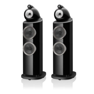 Bowers & Wilkins 803 D4 Floorstanding Speakers; Gloss Black Pair (Sealed)