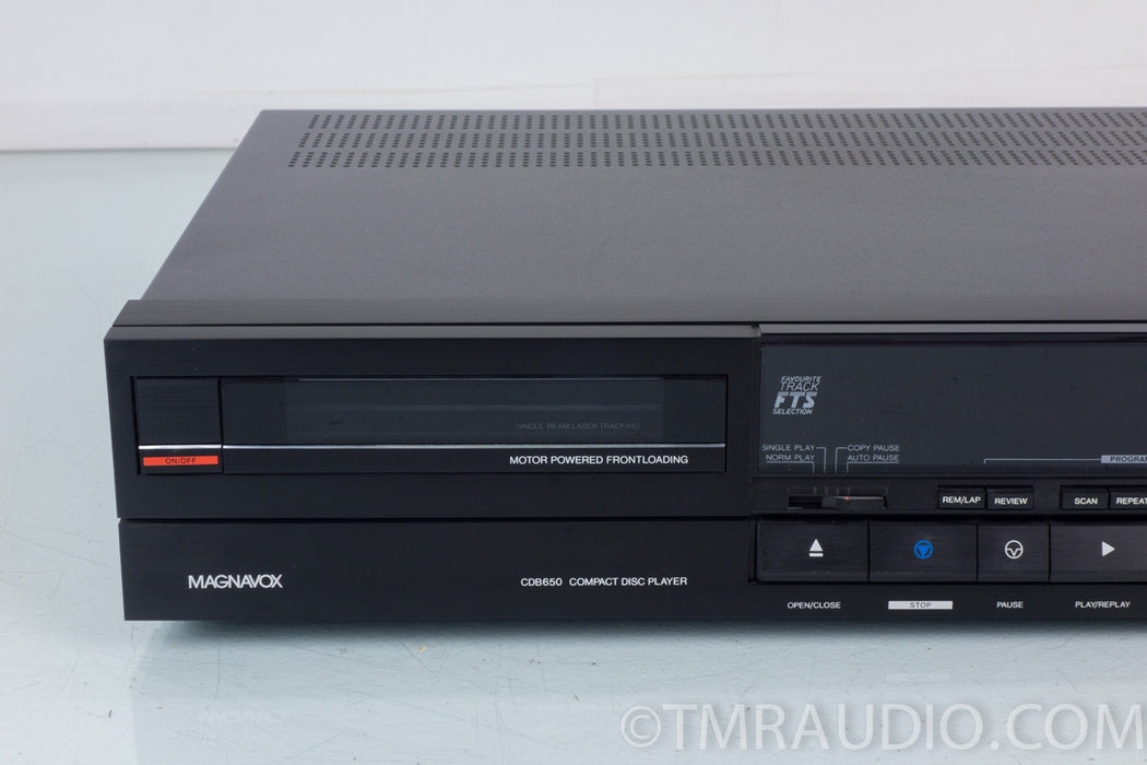 Magnavox CDB650 Single Disc CD Player / Transport