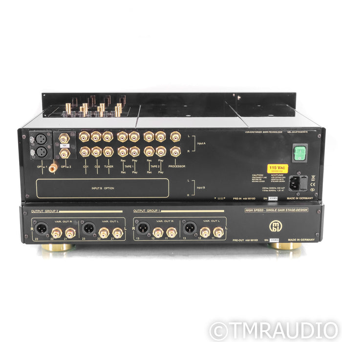 MBL 6010 D Stereo Preamplifier; MC Phono & Balanced Input Upgrades