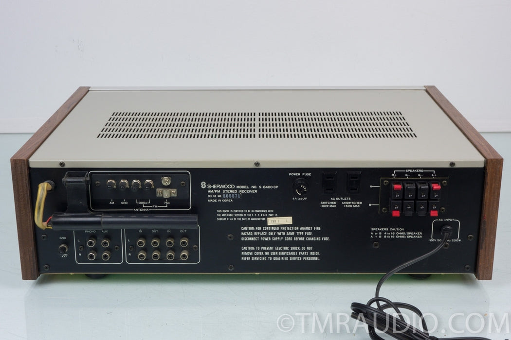 Sherwood S-8400 CP Vintage AM / FM Stereo Receiver in Factory Box