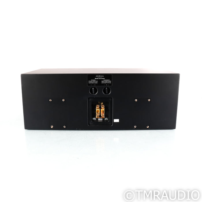 Aerial Acoustics CC3 Center Channel Speaker; Black