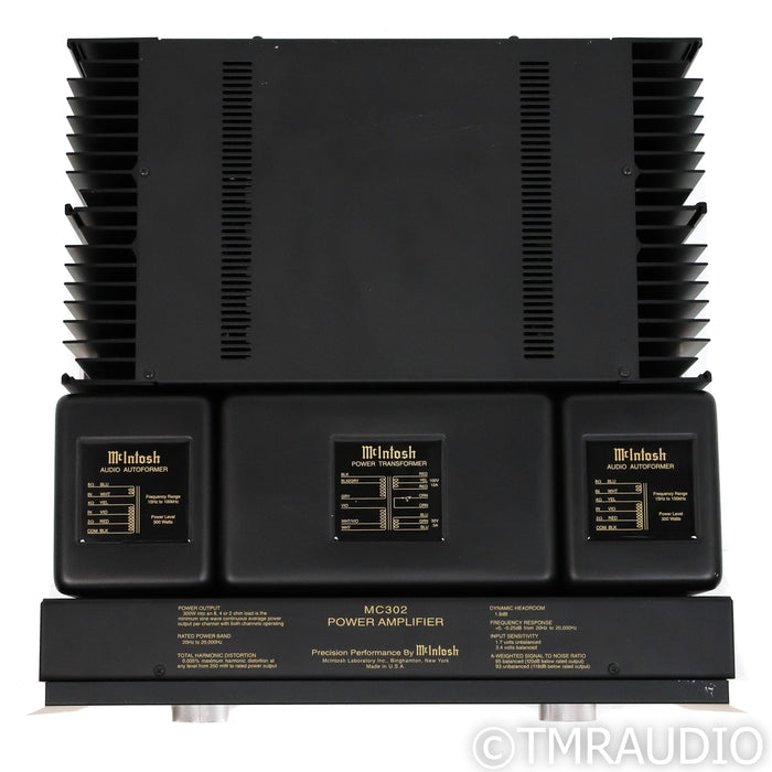 McIntosh MC302 Power Amplifier
