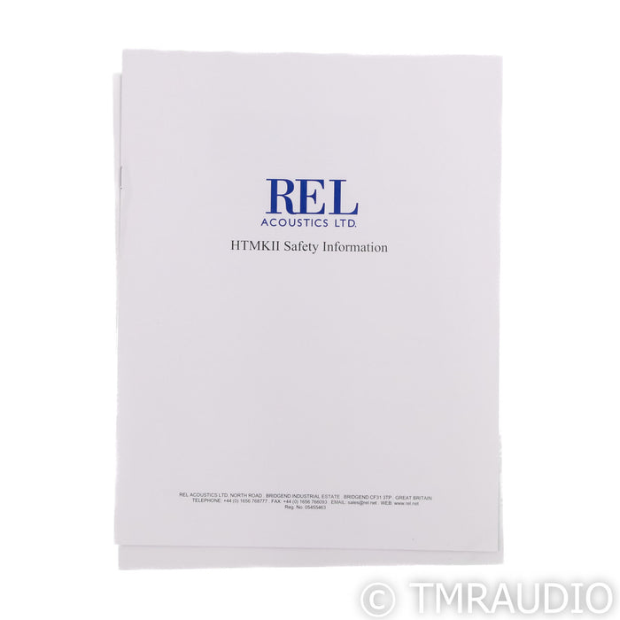 REL Acoustics HT/1205 MKII 12" Powered Subwoofer; Black