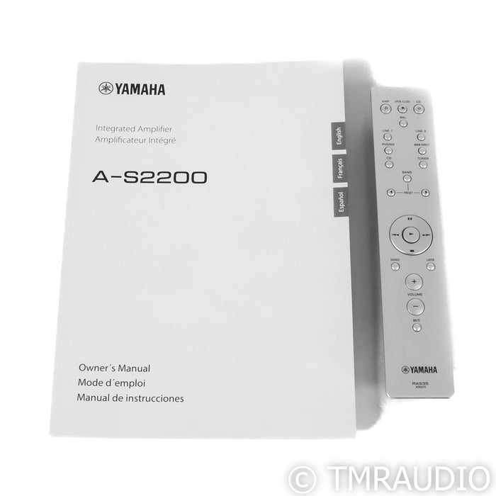 Yamaha A-S2200 Stereo Integrated Amplifier; MM & MC Phono