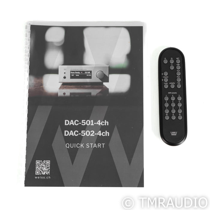 Weiss DAC501 mk2 4 Channel DAC; D/A Converter