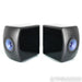 KEF LS50 Wireless Active Bookshelf Speakers; Gloss Black & Blue Pair