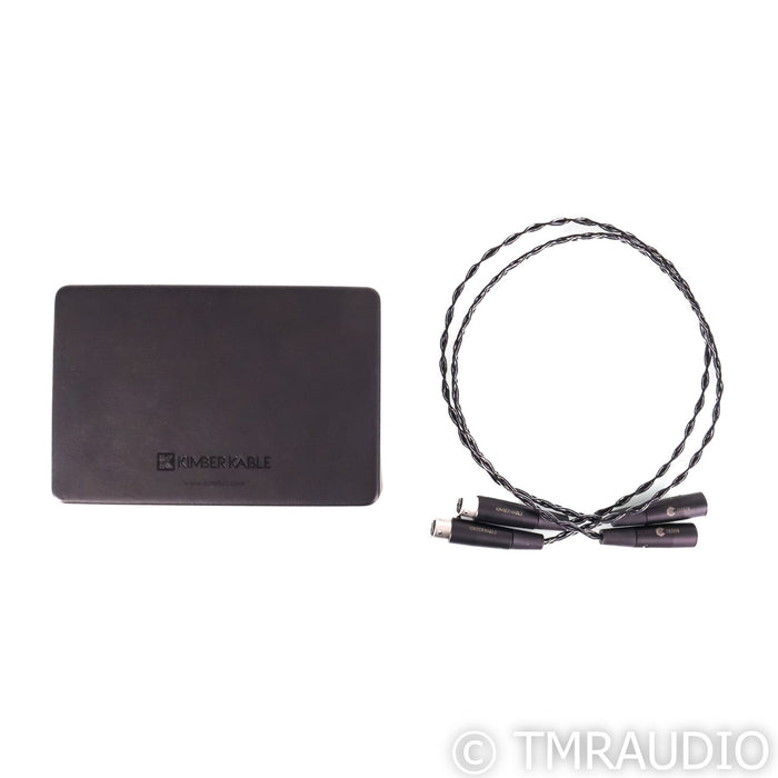Kimber Kable Carbon Series XLR Cables; 0.75m Balanced Interconnects