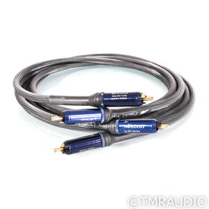 Moon Black Dragon RCA Cables; 1.8m Pair Interconnects; WBT-0110Cu Terminations