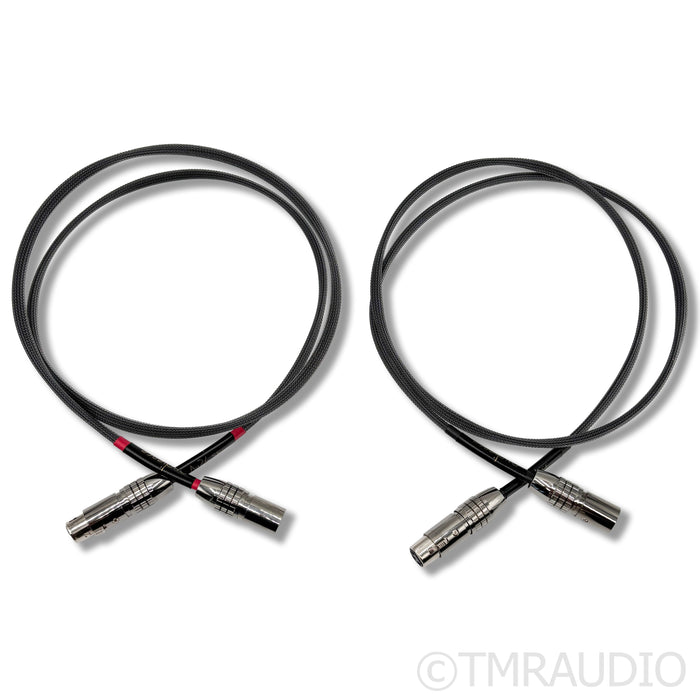 Audience Au24 SE XLR Cables; 5ft Pair Balanced Interconnects